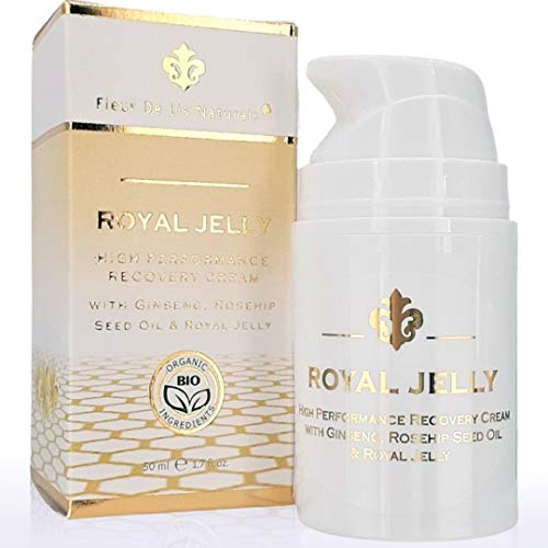 Face Cream Anti Aging Royal Jelly - Natural & Organic Ingredients, Face Moisturizer for Dry Skin, Anti Aging Face Cream, Anti Aging Moisturizer for Face, Anti Wrinkle Cream for Women & Men – 1.7 oz