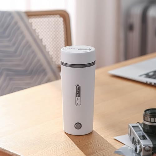 Tetera eléctrica portátil de acero inoxidable 350 ml miniatura 2