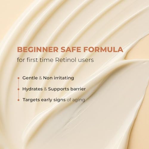 Image of Conscious Chemist 0.2% Retinol Moisturizer Cream | 20g | Pro-Collagen Night Cream, For Men & Women, Multi peptide Anti aging Face cream, Reduces Fine lines, Neck lines & Wrinkles, All Skin Types - The Defender
