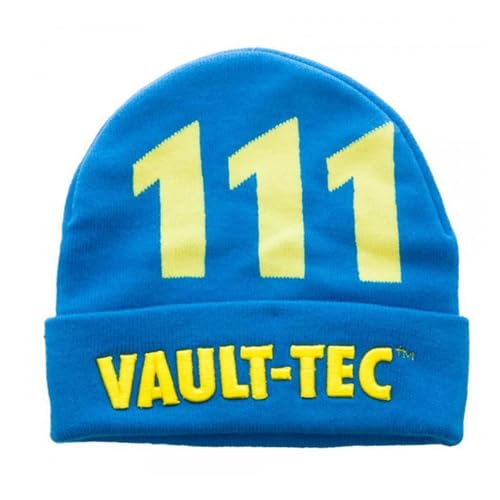 Beanie Cap - Fallout - Vault-Tec Cuff New Licensed kc3qfhfot by Unknown