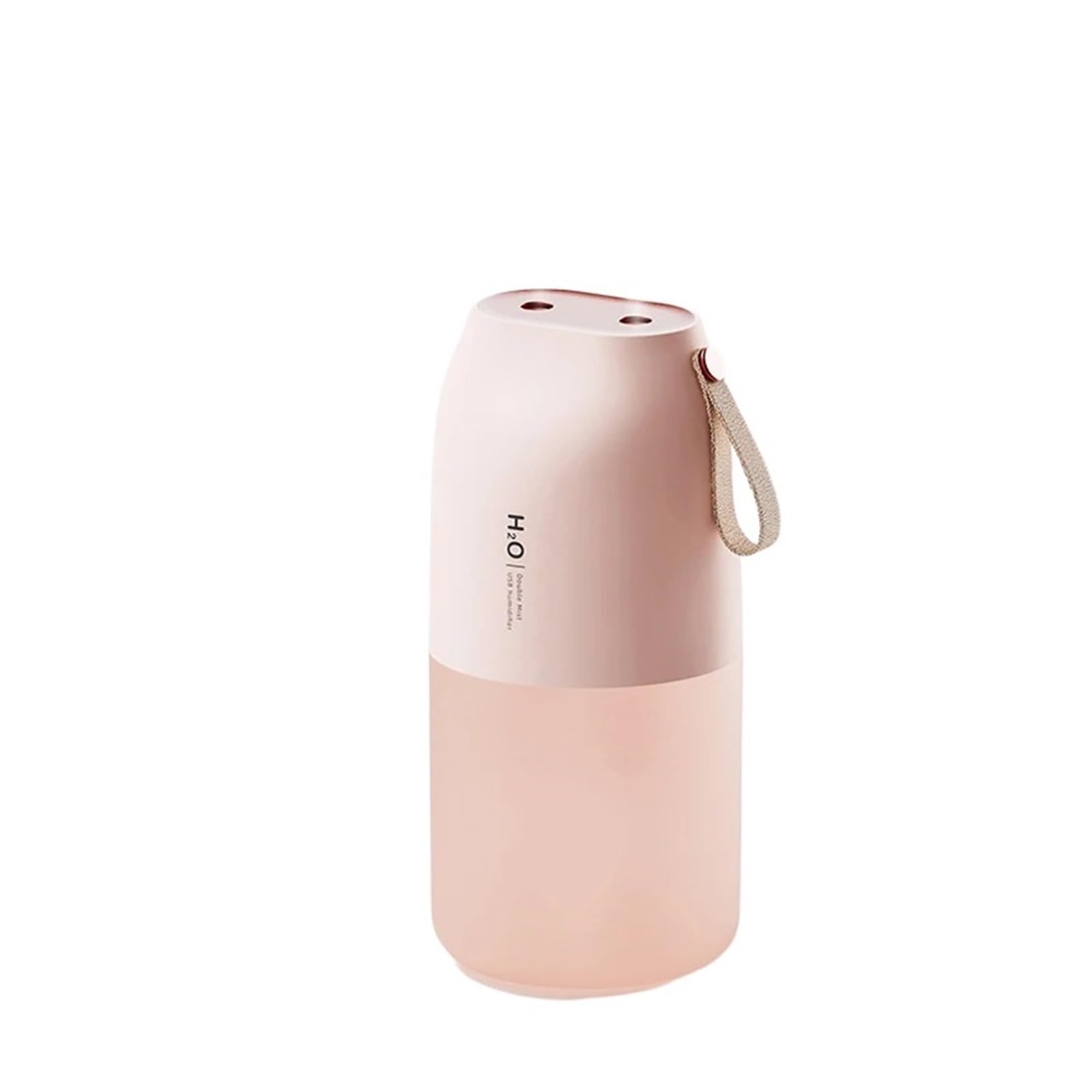 Umidificatore, Umidificatore D'aria Ricaricabile Senza Fili 2000mAh Diffusore Di Nebbia Fredda Wireless A Ultrasuoni For Auto E Casa Con Lu Notturna Calda per Casa e l'ufficio(Pink)
