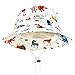 DRESHOW Unisex Bambino Secchio Regolabile Protezione Del Sole Cappello per Neonata Ragazza Ragazzo Neonato Bambini Bambino Pieghevole Cappelli da Sole da Spiaggia UPF 50+