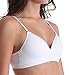 Maidenform Girls' Big Seamless Hybrid Bra, White, 30A