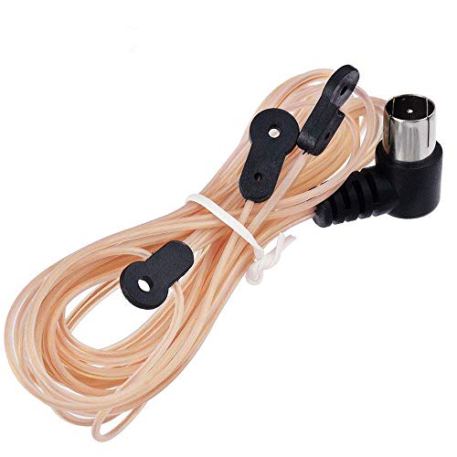 NRA-505 室内アンテナ FM/VHF/UHF対応 Amazon | Chaslean FMアンテナ 室内 高感度 T型/Y型 75オーム Ohm