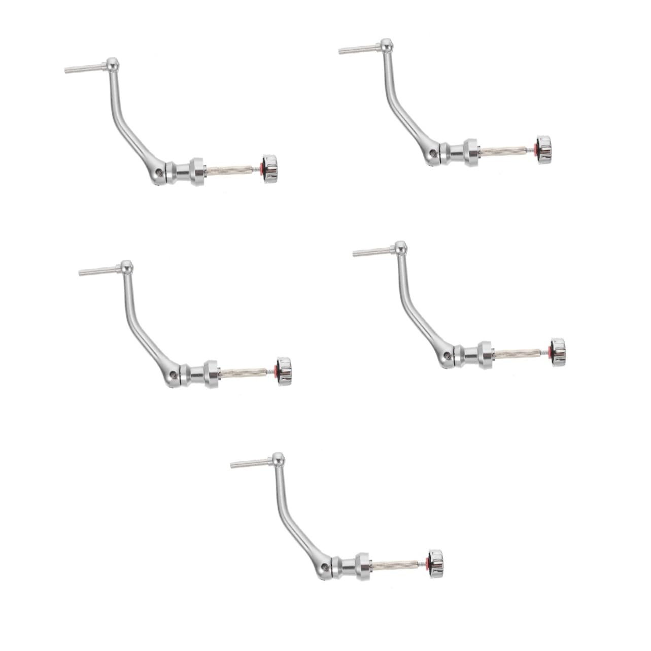POPETPOP Lot De 5 Poignées De Moulinet De Pêche Dextérieur Pièces De Rechange Rotatives pour La Pêche À La Ligne
