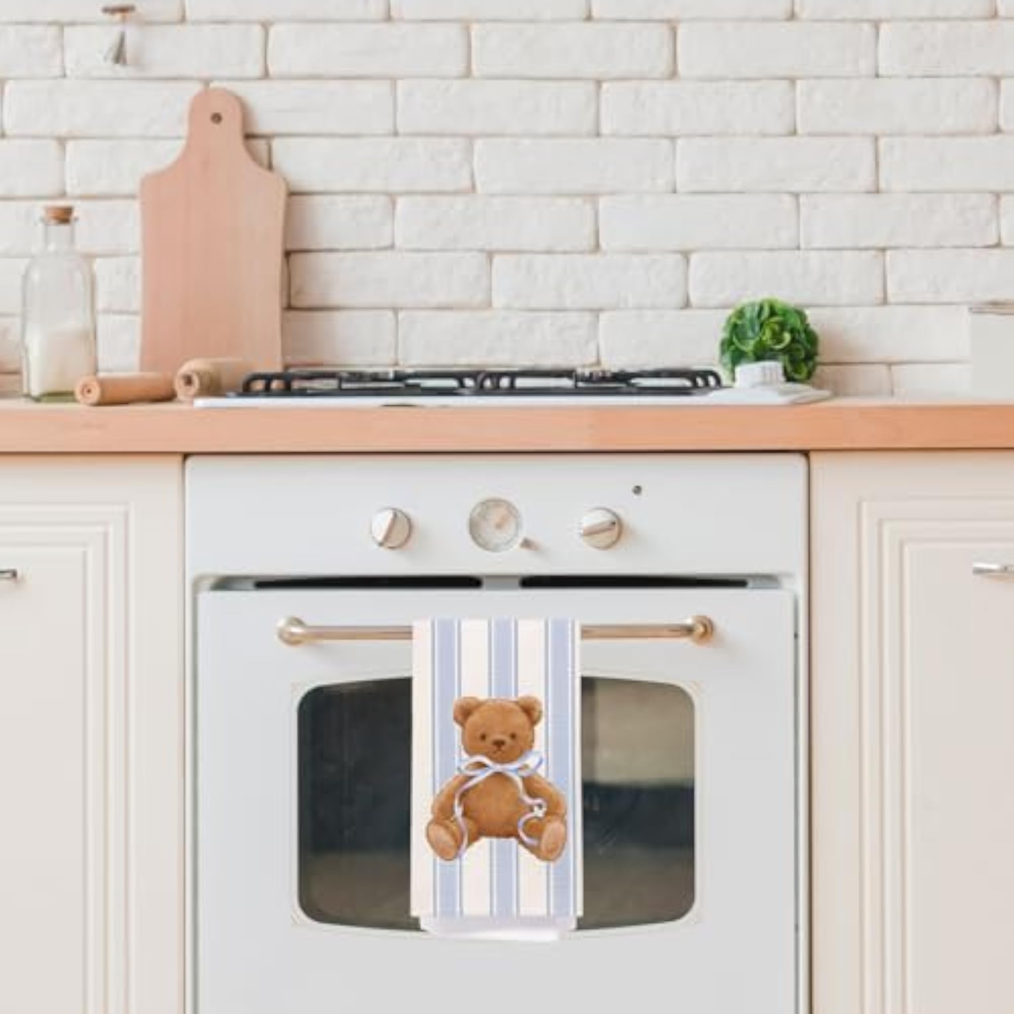 Cute Bear Hand Towels for Bathroom, Kids Decor