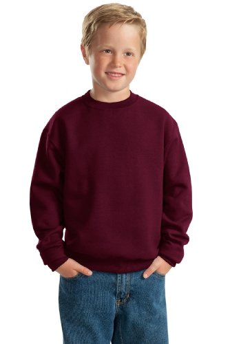 Jerzees Boys NuBlend Crewneck Sweatshirt3