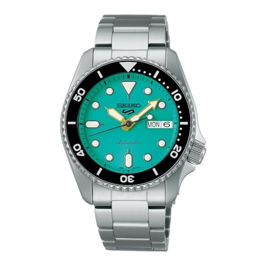 SEIKO 5 Sports SRPK33 10 ATM Water Resistant 38.0mm Vibrant Green Dial Automatic Men's Watch