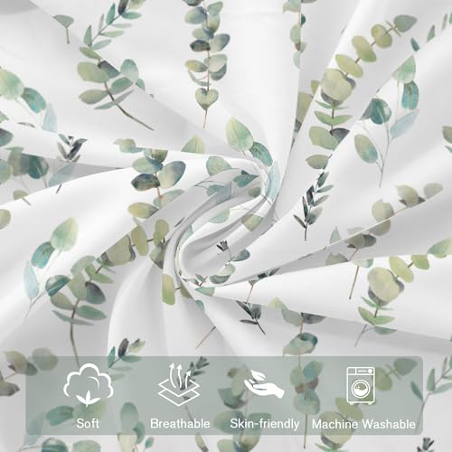 Little Grape Land Crib Sheets 4 Pack, Baby Crib Sheet Set for Standard Crib & Toddler Mattress, Super Soft Breathable Crib Mattress Sheets Fitted Girl & Boy, Cactus & Leaves - Thumbnail 6