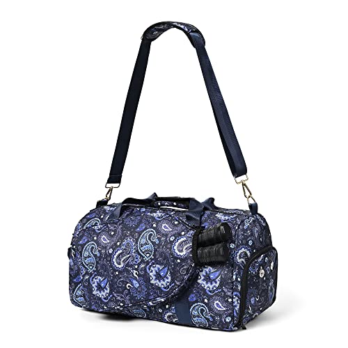 Image of Boulder Bee Pickleball Bags, Premium Pickleball Tote Bag for Girls, Women's Hand /Shoulder Gym Bag w Water Bottle Holder, with Pickleball Racquet /Paddle Holder