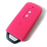 [エムアール企画] [ネクサスジャパン] NBOX JF3 JF4 対応 N-BOX N BOX カスタム + プラス JF1 JF2 N-ONE N-WGN スマートキーケース シリコン スマートキーカバー スマピタくん 傷防止 ホンダBタイプ k8 ピンク