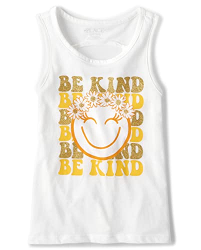 The Children's Place Girls' Sleeveless Graphic Tank Top