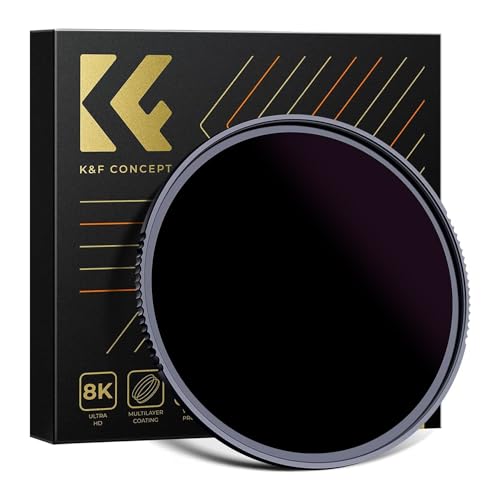 K&F CONCEPT Nano-Xcel 82mm ND Filtro (16.6 Pasos),Filtro ND de
