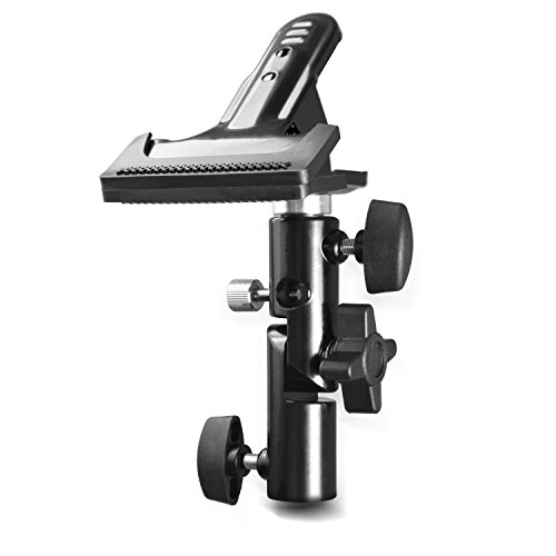 Slow Dolphin Photo Studio Heavy Duty Metal Clamp Holder with 5/8 Light St