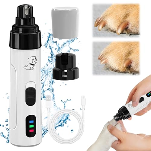 Silent Groom Pro Nail Grinder, Silent Grind Pro for Dogs, Silent Grind Pro, Silent Grind Pro Dog Nail Trimmer, New Electric Dog Nail Clippers for Dog Nail Grinders Rechargeable