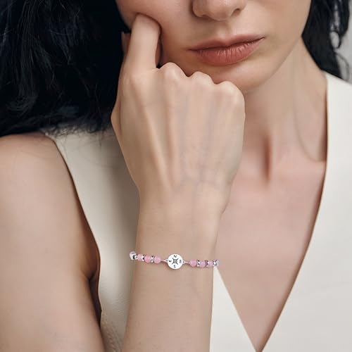 Image of Joycuff Graduation Gifts for Her Him Class of 2026 Graduation Bracelets Inspirational Graduation Compass Bracelet for Women College Graduation Gift for Him Her