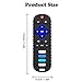 ERSIHUA Baby Teething Toys-TV Remote Control Shape Silicone Infants Teething Toys for Babies 0-18 Months,BPA-Free (Pink)