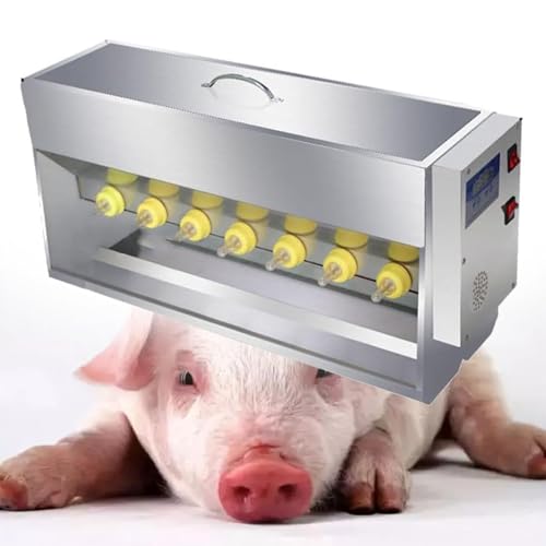LYJIANGXIN Comedero automático de Leche de Cerdo | Comedero de lechones para múltiples lechones | 10/14 pezones a Temperatura Constante | para múltiples pezones de lechones