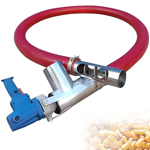 EXSHUING 2200W Flexible Auger Conveyor