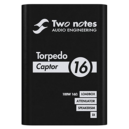 Two Notes Torpedo Captor Reactive Loadbox, DI and Attenuator - 16 Ohm