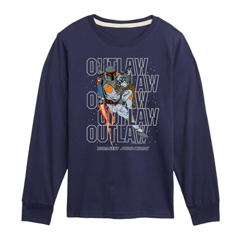 STAR WARS - Outlaw Boba Fett - Toddler and Youth Long Sleeve Tee