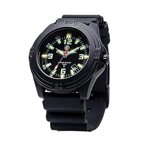 Smith & Wesson Soldier Tritium H3 Mens Watch, 10ATM, Swiss Parts, Thailand Movement, Date Display...