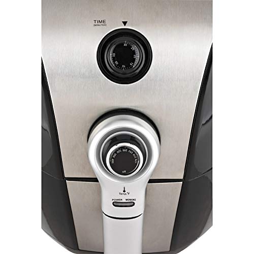 Brentwood Select 3.4Qt Electric Air Fryer, Timer & Temp. Control #TOP5