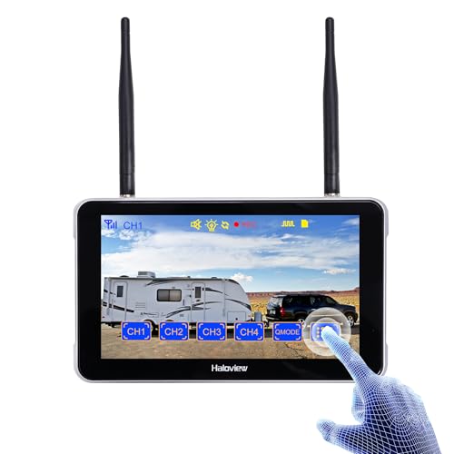 Image of Haloview BT-M7T Wireless Touch 7.7 inch Monitor for BT7 Touch Backup System
