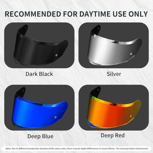 Image of PSLER Stream II Helmet Tinted Visor FF808 Face Shield Replacement for Stream II FF808