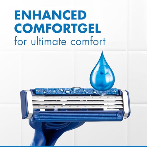 Gillette Sensor3 Comfort Men's Disposable Razors, 12 Razors - Image 6