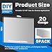 Yudylg 5 Pack 20 Gauge Sheet Metal Steel, 12