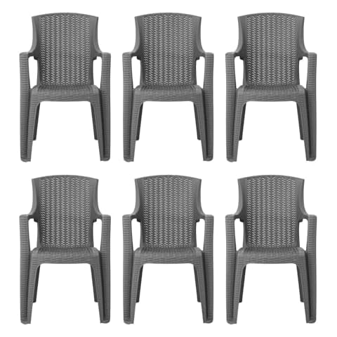Simpa Stackable High Back Garden Chairs Cover