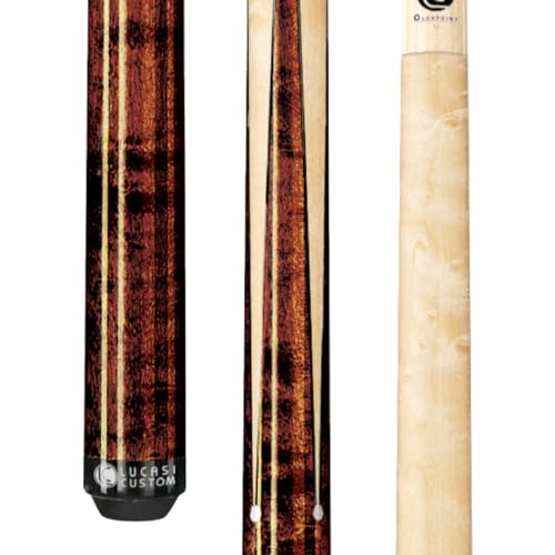 LUCASI Custom Super Birds-Eye Maple Sneaky Pete Pool Cue with Upgraded Shaft 19-Ounce