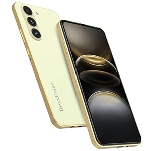H4 Handy Ohne Vertrag 4G Android 14, 3GB+32GB, 6.6″ HD+, 4000mAh Smartphone ohne vertrag Günstig, Octa Core, 16MP+5MP, Dual SIM DE (Gold)
