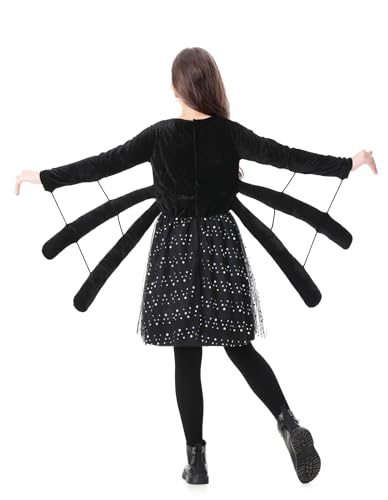 Disfraz de Araña para Niñas Talla 8-10 Años miniatura 2