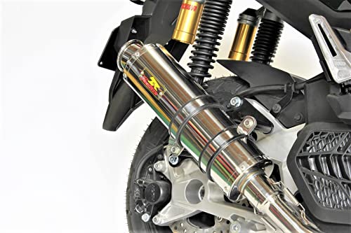 Realize ADV150 バイクマフラー 2BK-KF38 2020年〜2021年モデル対応 22Racing SUS ステンレス マフラー シルバーカラー バイク用品 バイク用 バイクパーツ フルエキ フルエキゾースト カスタム パーツ ドレスアップ