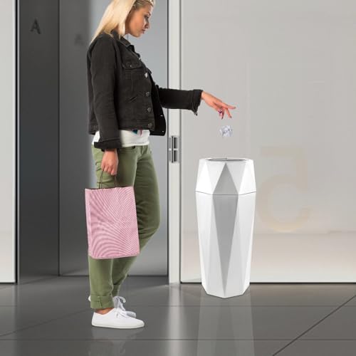 Papelera comercial exterior acero inoxidable con tapa miniatura 2