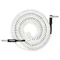 Noise Rejection: The multi-gauge wire construction and high quality copper conductor shields from signal interruptions and reduces noise Easy For Use: The guitar cable coil design is lightweight and flexible.So it is easy to manage on stage Durabilit...