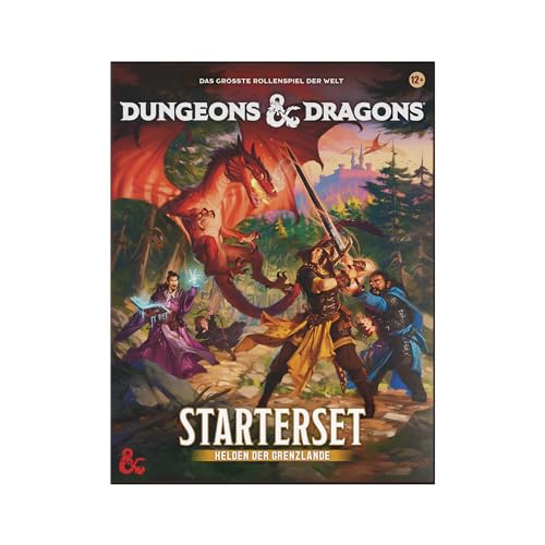 Dungeons & Dragons Starter Set: Helden der Grenzlande | D&D Fantasy-Abenteuerspiel für 3–5 Spieler (Deutsche Version)