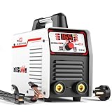 MIGBLOOM 165A Stick Welder 110V/220V Portable Arc Welding Machine IGBT Inverter Small Mini Welder with Hot Start, ARC Force, Anti-Stick