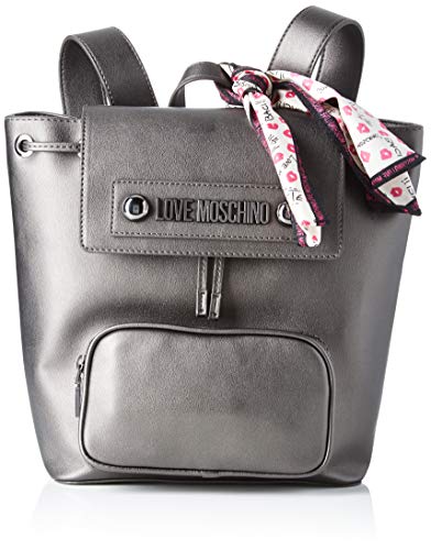 Love Moschino: Jc4030pp18lc0906  Unisex adulto  Gris  Fucile   28x13x26 cm  W