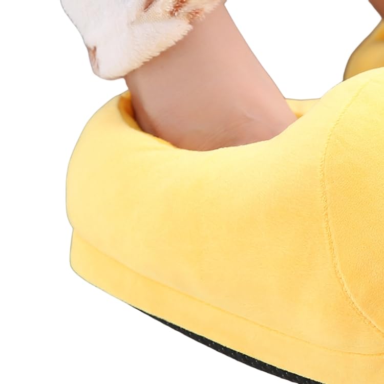 Zonto Pantofole Simpatico Tallone Bot di Cotone Pantofole da Donna in Casa per Casa per Casa Scarpe Peluche di Peluche Creative Non Slitta-35-39 Iarde,E