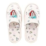 丸眞 スリッパ リトルマーメイド シーサイドカラー キャラクター 室内 ルームシューズ 2225088600