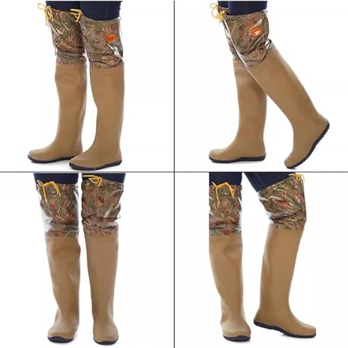 Botas de vadeo para evitar humedad con cordón ajustable cómodo 5