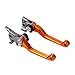 Price comparison product image JFG RACING Pivot Billet Pivot Clutch Brake Lever for 250 300 350 400 450 500 505 525 530 SX SXF XC XCF XCFW EXC XCW EXCF XCFW XCFW SMR XCRW 06-13 - Orange