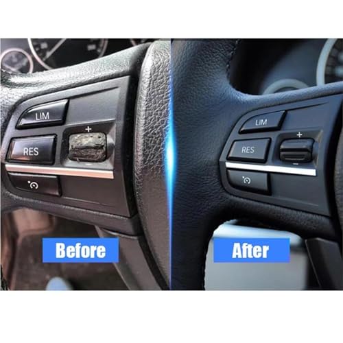 Bouton de Commande Volant Voiture Remplacement Touches Usées F20 - 5