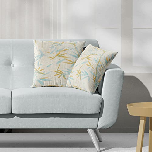 Rumor Throw Pillow Covers Pack Of 2 Decorative Cushion Case Jacquard Bamboo For Couch Sofa Bed Home Decoration #TOP4