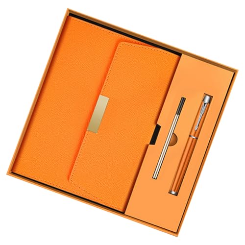 Coffret cadeau carnet de notes en cuir synthétique et stylo pour célébrer les moments