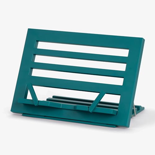 Support de lecture Vert sarcelle IF pour cuisine et bureau, repose-livre pliable