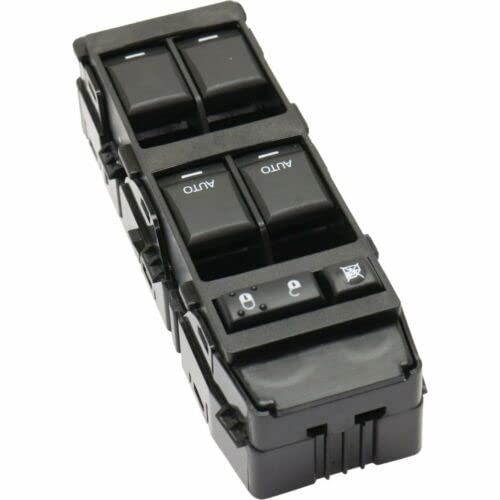 Power Window Switch Front Driver Left Side Black LH Hand Sedan for Jeep Durango